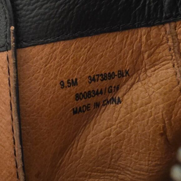 Frye Cece Wedge Leather Strappy Ankle Boot Sz 9.5 - Picture 6 of 6